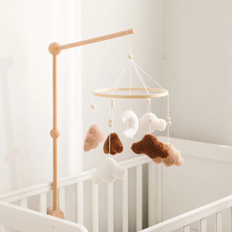 Wooden Baby Crib Mobile