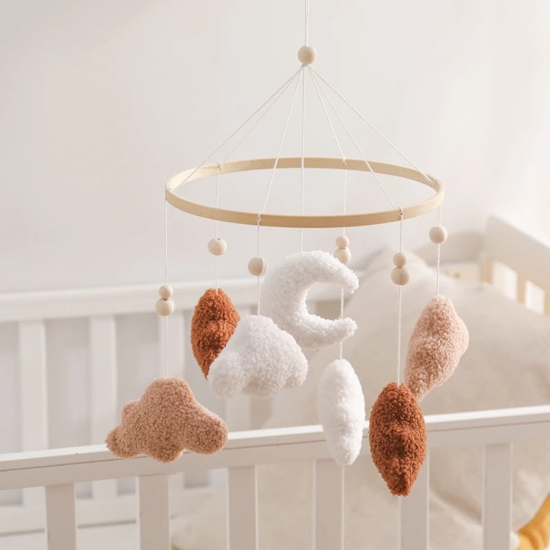 Wooden Baby Crib Mobile