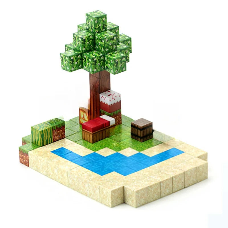 Magnetic Famous Scenes Building Kit