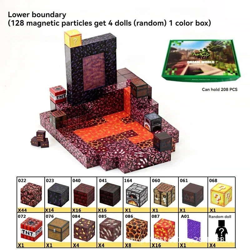 Magnetic Famous Scenes Building Kit
