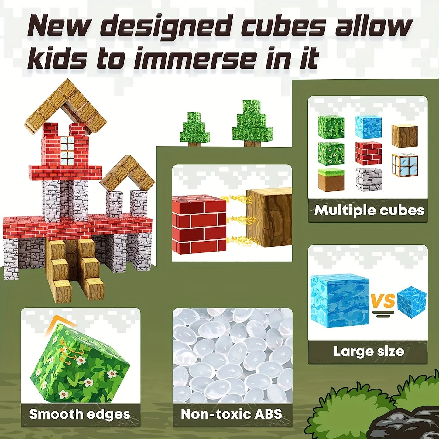 Magnetic Famous Scenes Building Kit