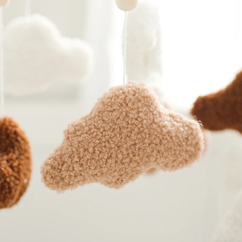 Wooden Baby Crib Mobile