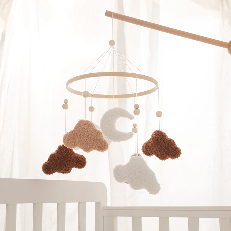 Wooden Baby Crib Mobile