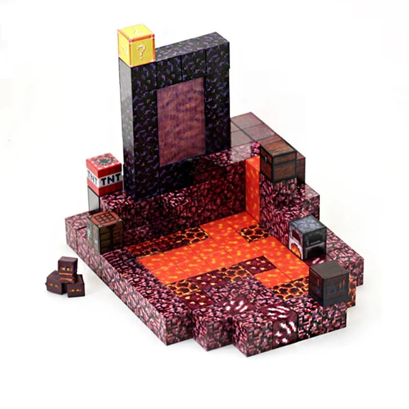 Magnetic Famous Scenes Building Kit