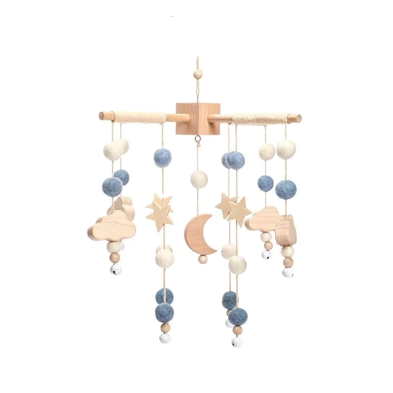 Wooden Baby Crib Mobile