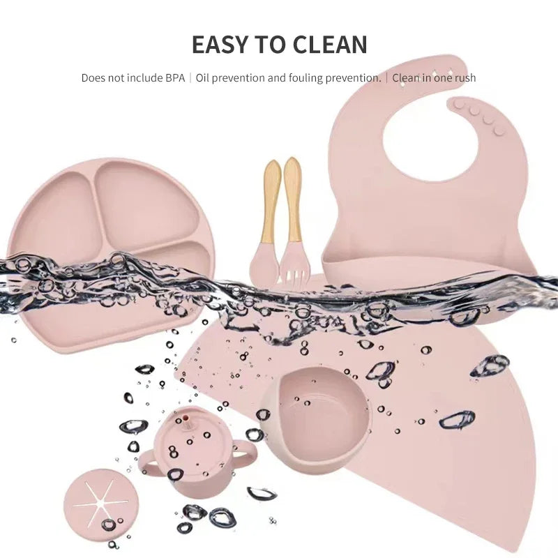 Baby Silicone Meal Set