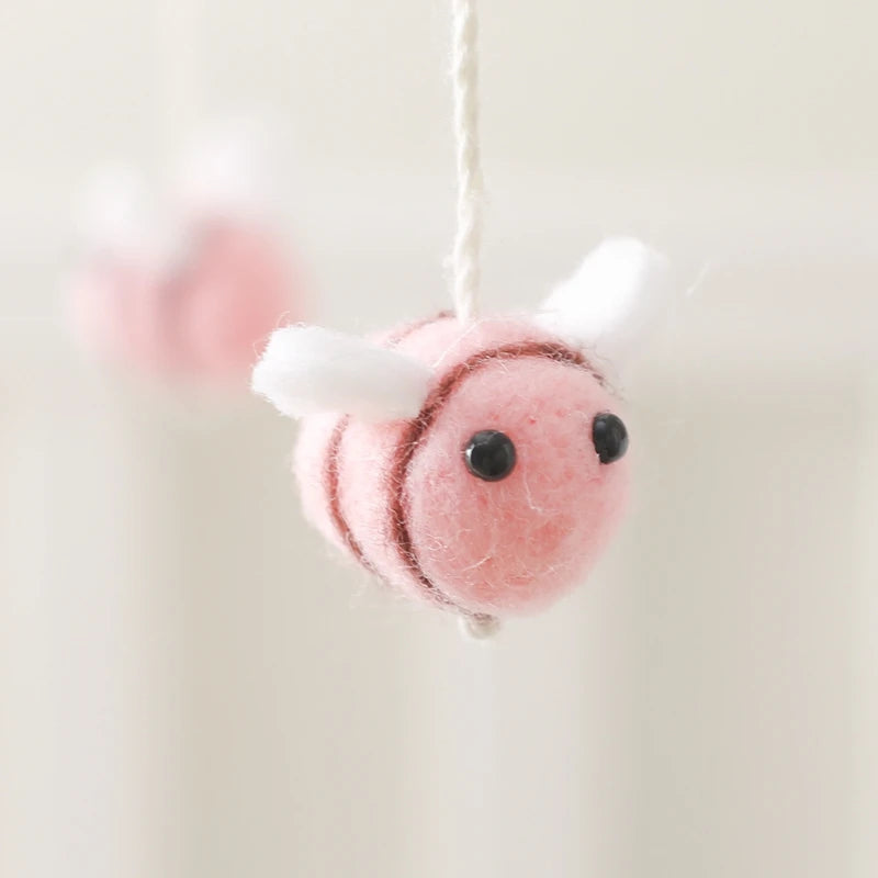 Wooden Baby Crib Mobile
