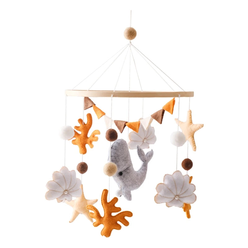 Wooden Baby Crib Mobile