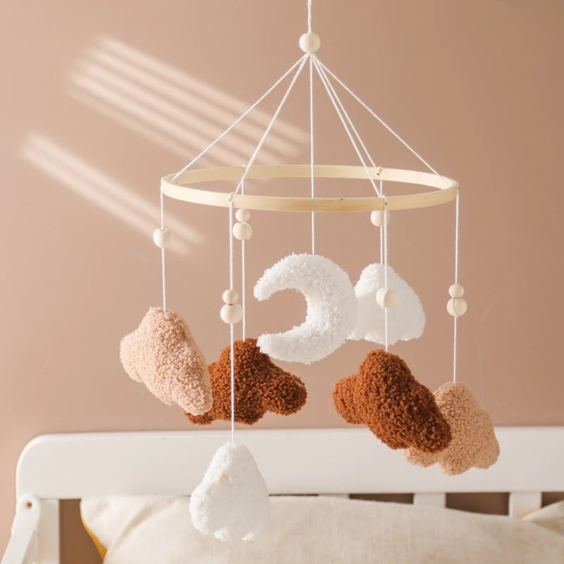 Wooden Baby Crib Mobile