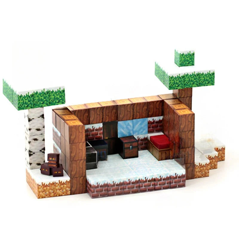 Magnetic Famous Scenes Building Kit