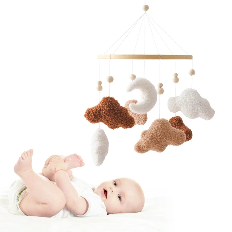 Wooden Baby Crib Mobile