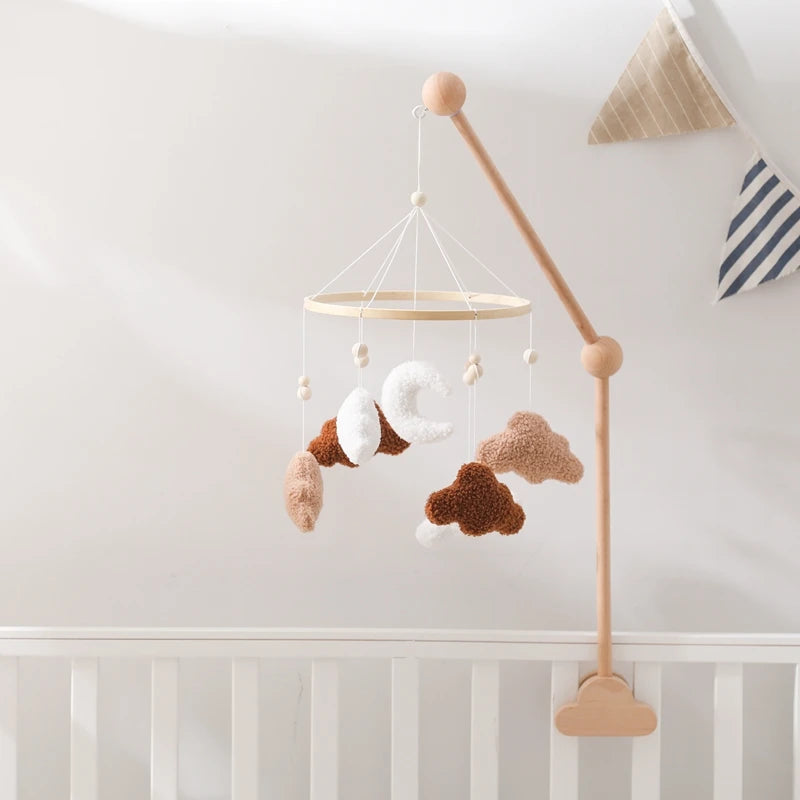 Wooden Baby Crib Mobile