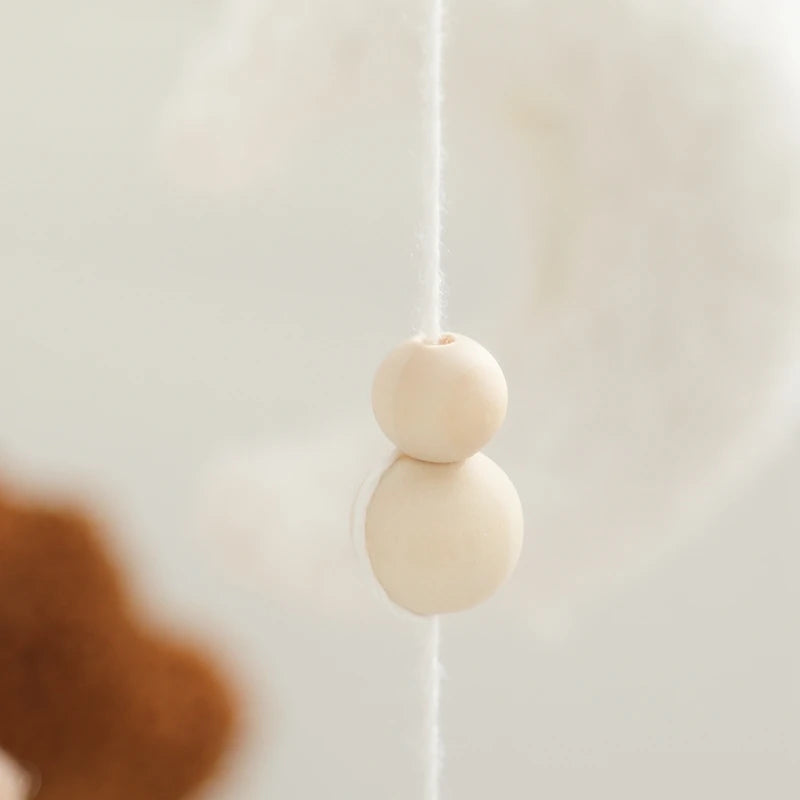 Wooden Baby Crib Mobile