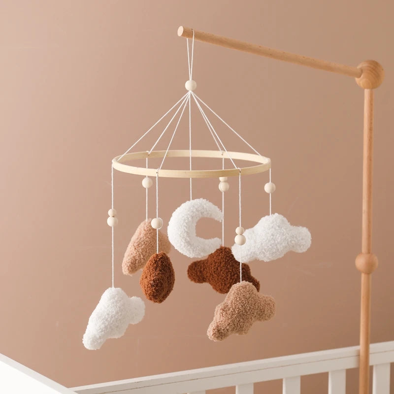 Wooden Baby Crib Mobile