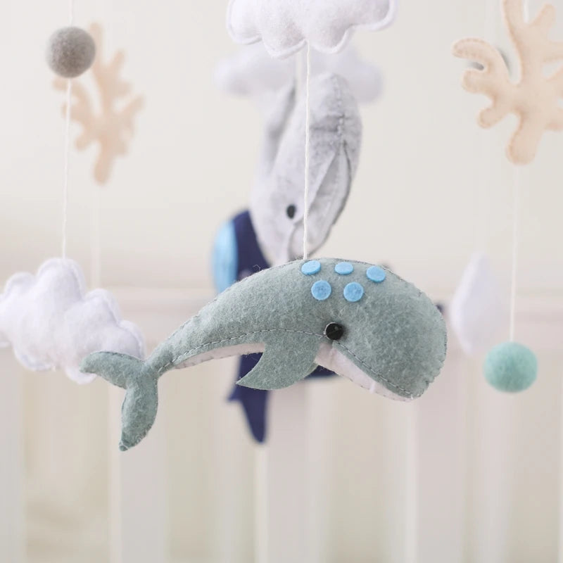 Wooden Baby Crib Mobile