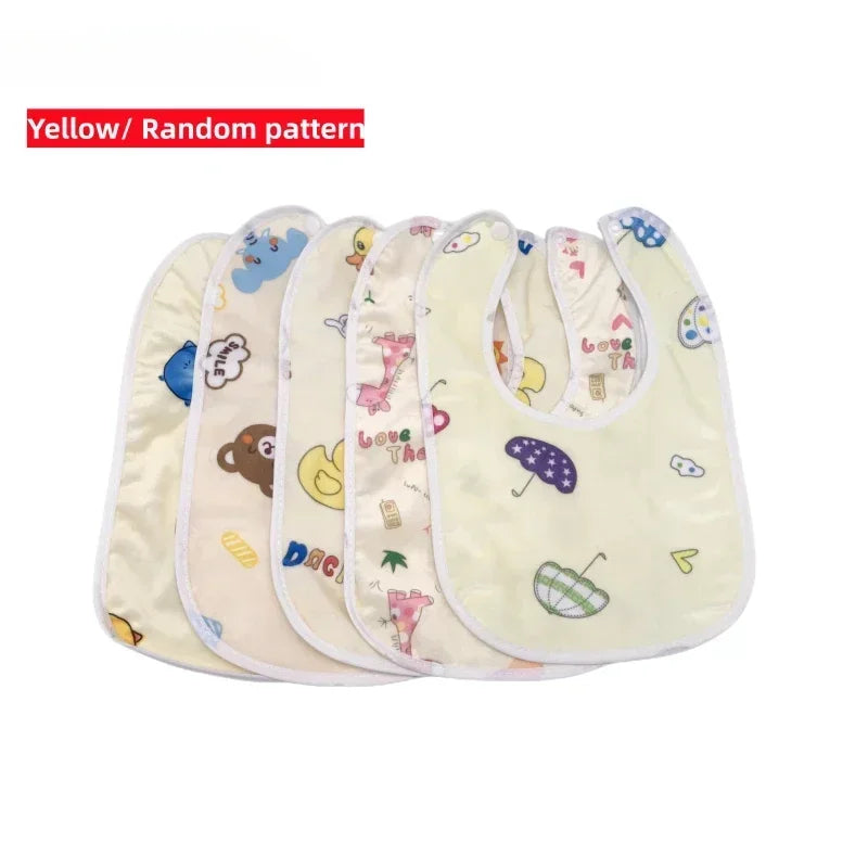 Babero de algodón impermeable para bebé