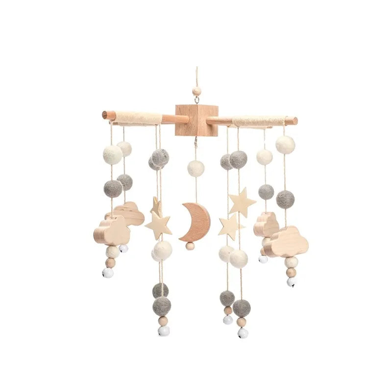 Wooden Baby Crib Mobile