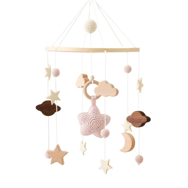 Wooden Baby Crib Mobile