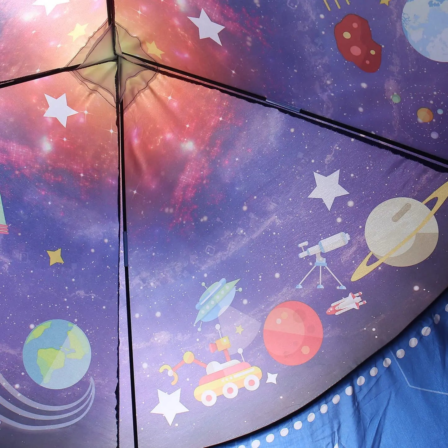 Rocket Ship Kids Play Tent