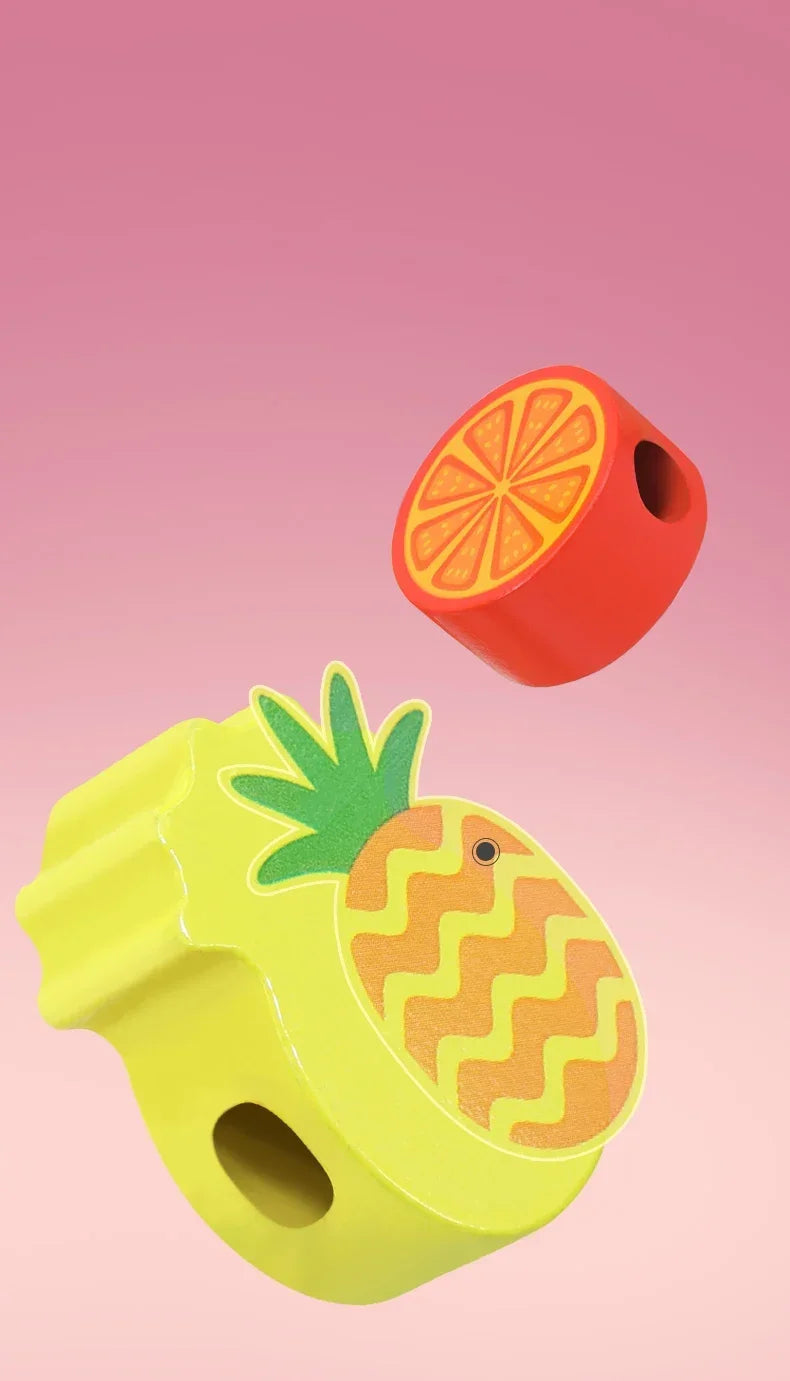 Montessori Wooden Fruit Beads Puzzle