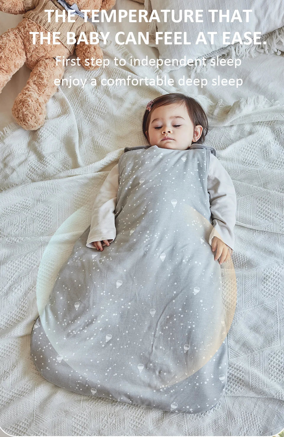 Saco de dormir para bebé de 0 a 24 meses