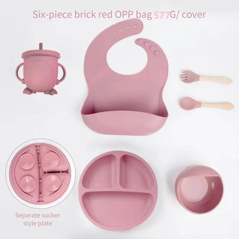 Baby Silicone Meal Set