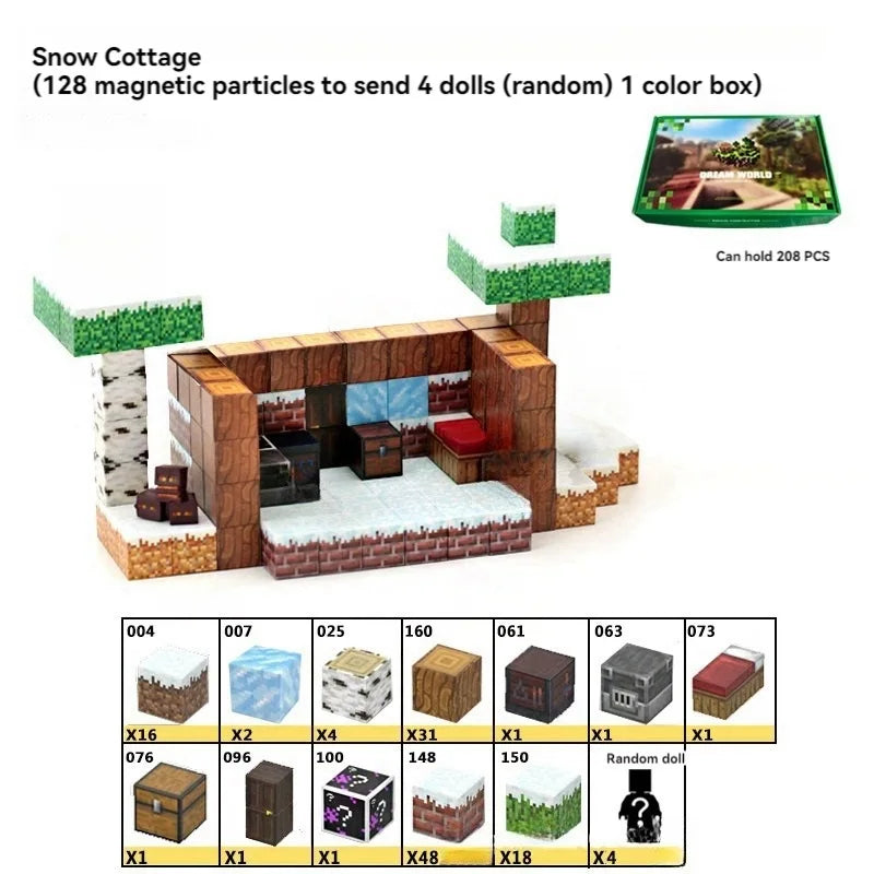 Magnetic Famous Scenes Building Kit