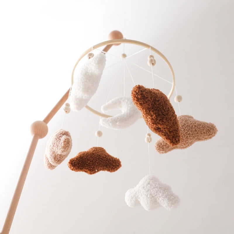 Wooden Baby Crib Mobile