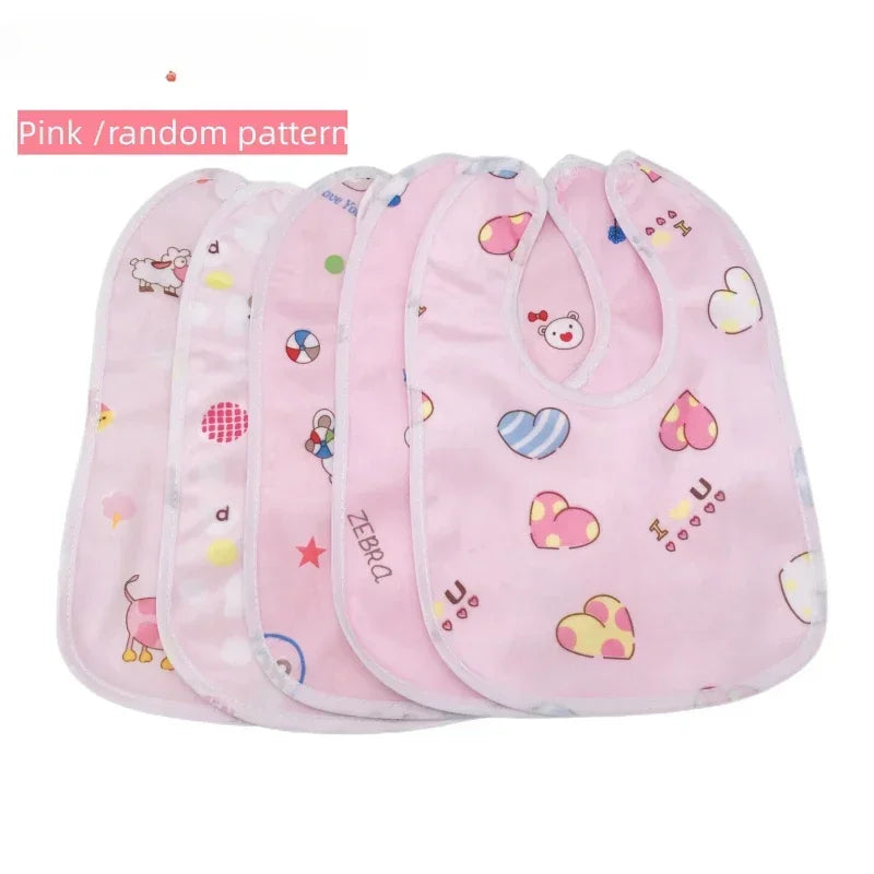 Babero de algodón impermeable para bebé