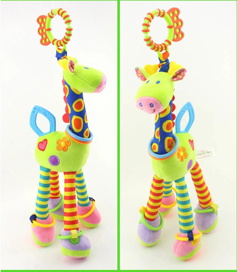Soft & Cute Giraffe Rattle Toy