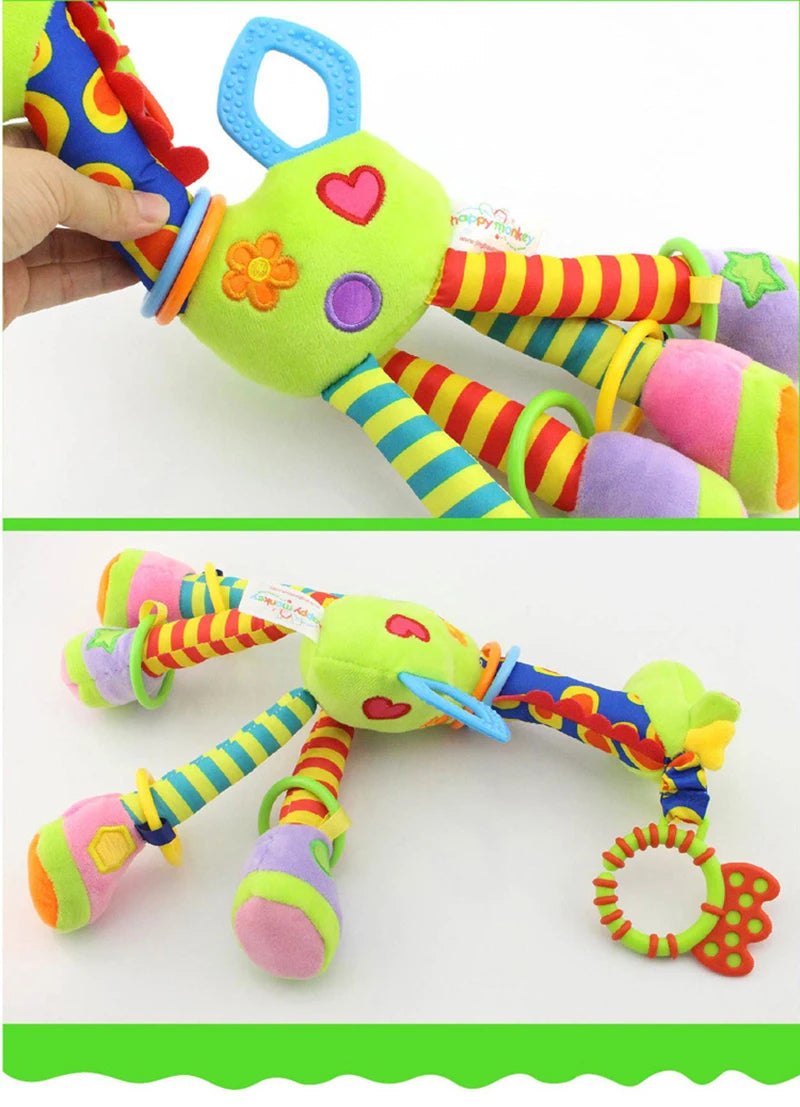 Soft & Cute Giraffe Rattle Toy