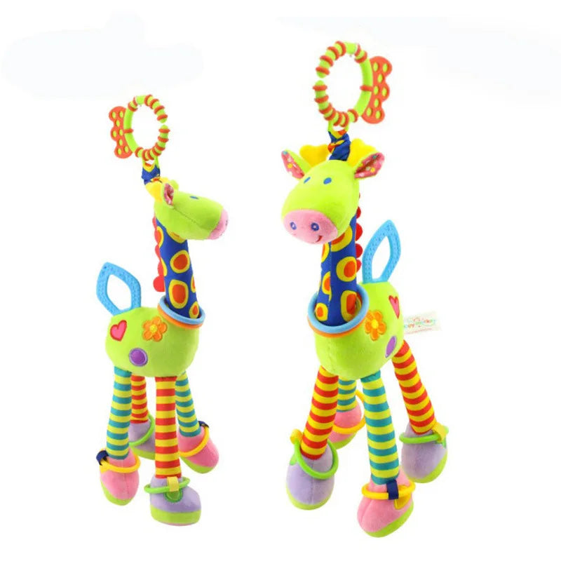 Soft & Cute Giraffe Rattle Toy