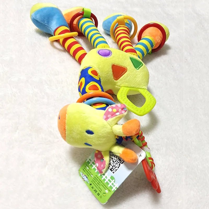 Soft & Cute Giraffe Rattle Toy