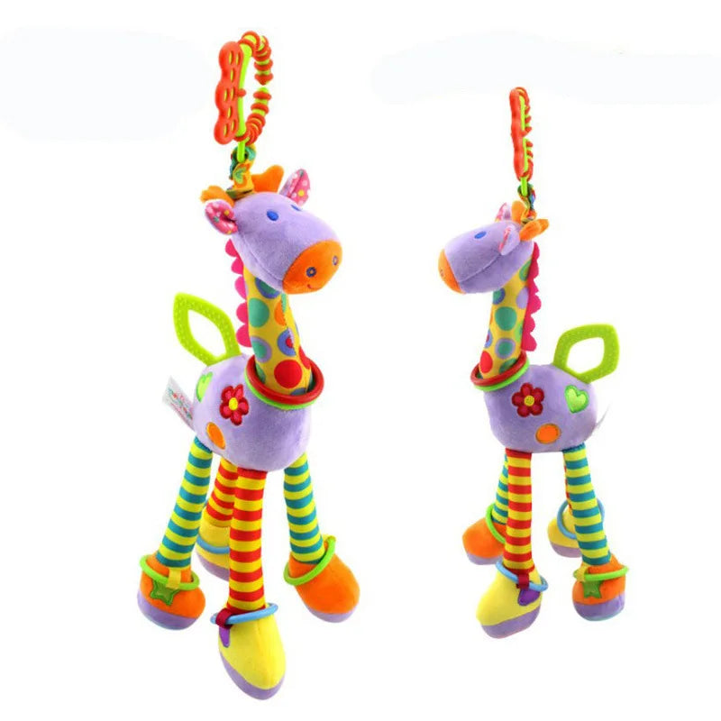 Soft & Cute Giraffe Rattle Toy