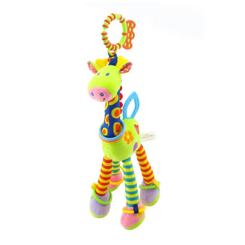 Soft & Cute Giraffe Rattle Toy