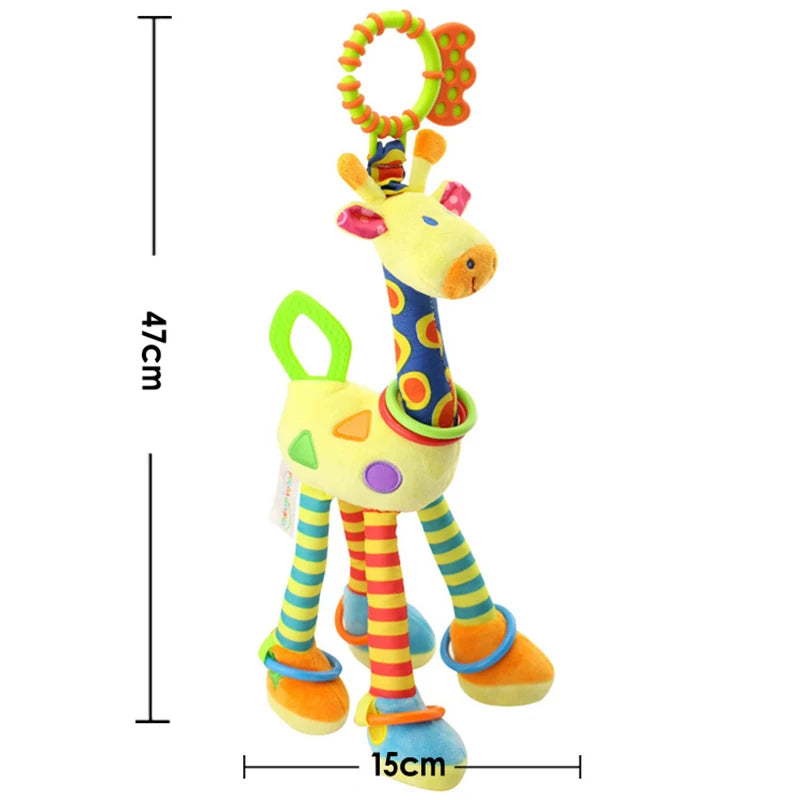 Soft & Cute Giraffe Rattle Toy