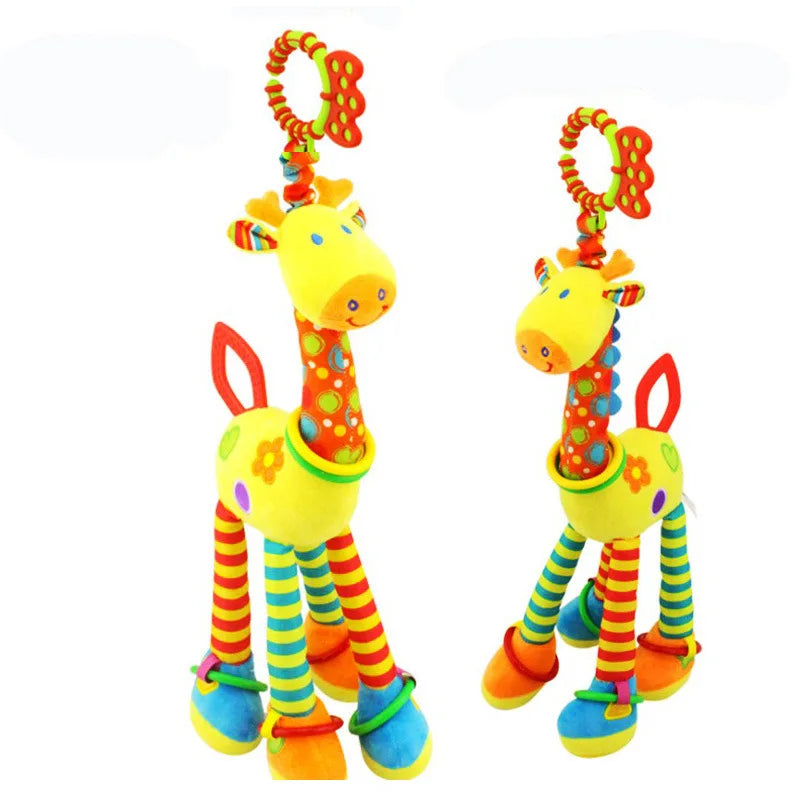 Soft & Cute Giraffe Rattle Toy