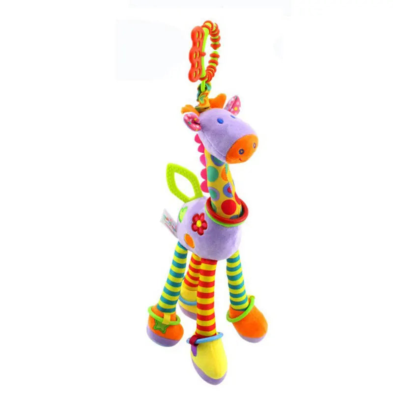 Soft & Cute Giraffe Rattle Toy