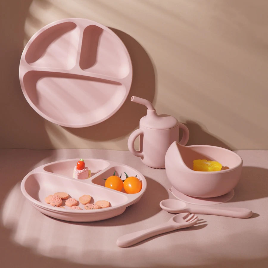 BPA-Free Silicone Baby Feeding Set