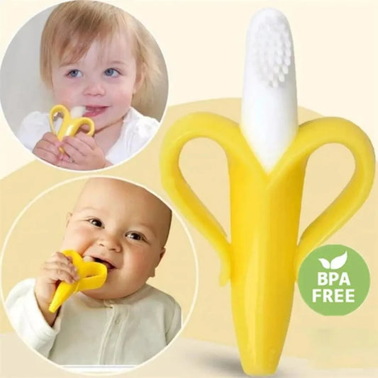 Baby Silicone Training Toothbrush