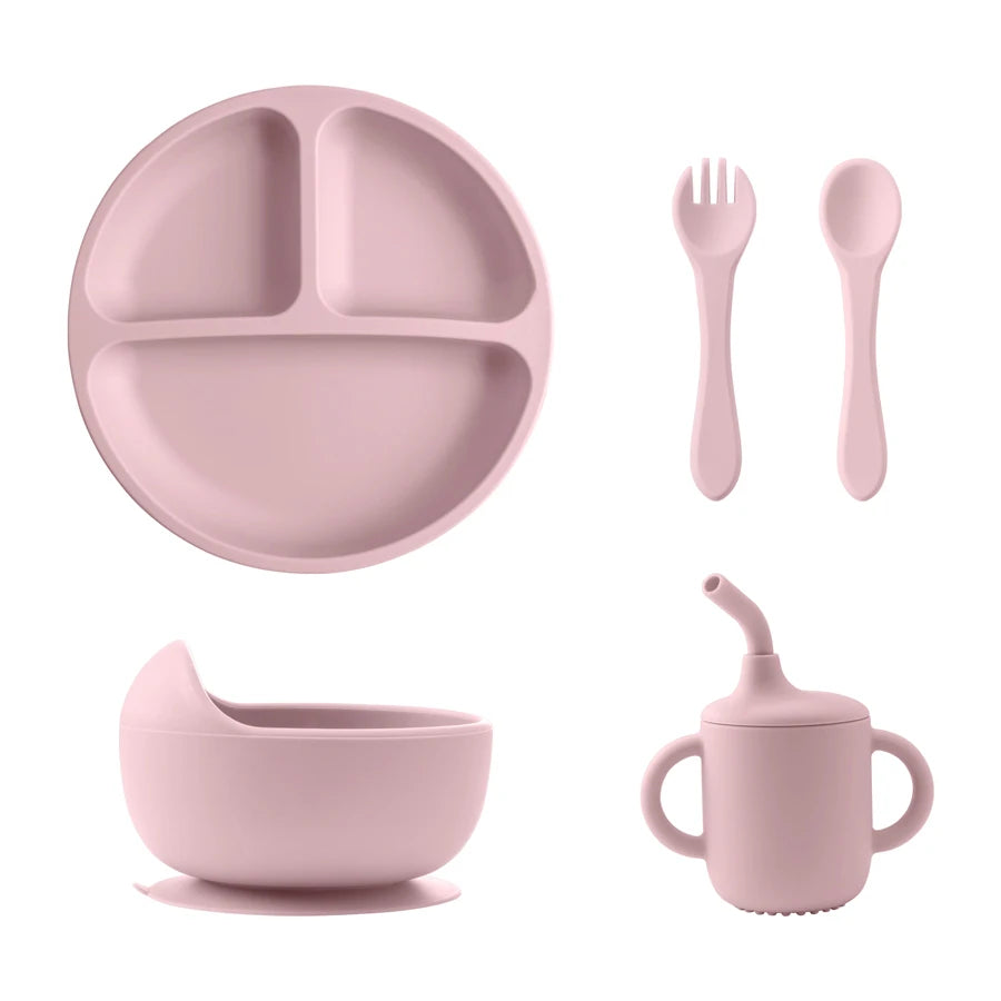 BPA-Free Silicone Baby Feeding Set